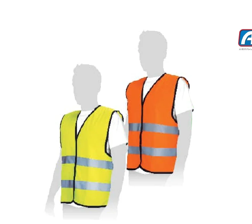 Chaleco verde con dobel cinta Aksi 108103