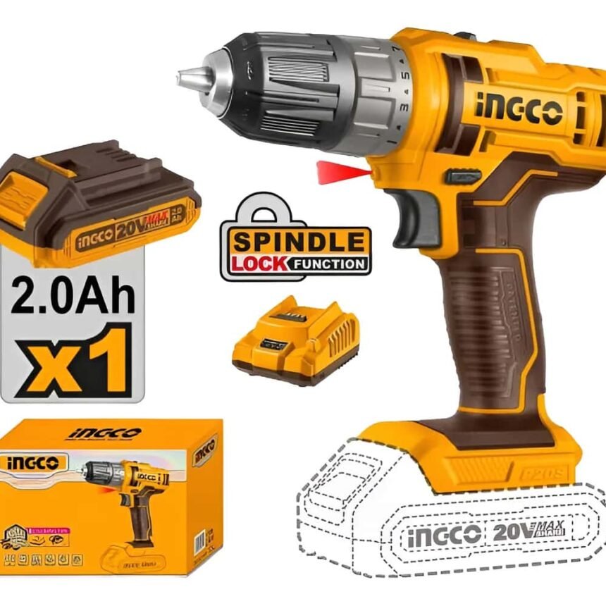 Taladro atornillador 3/8 Ingco 20051-200518