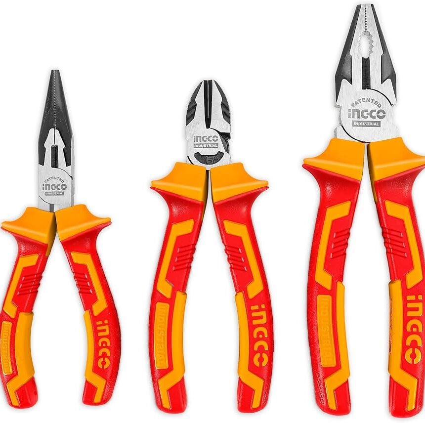Set de pinzas electrico aisladas Ingco HIKPS28318