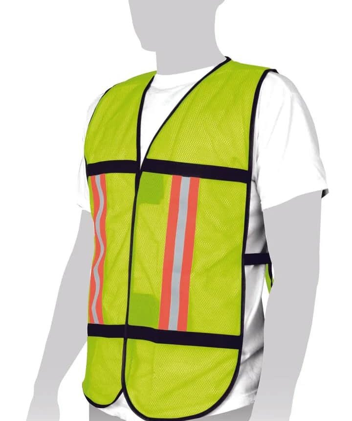 Chaleco de seguridad amarillo Maxtool 307703