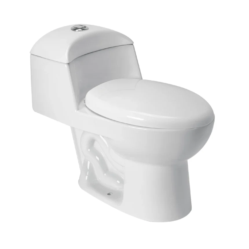 Sanitario one piece alargado de porcelana blanco Foset MUBA-450B
