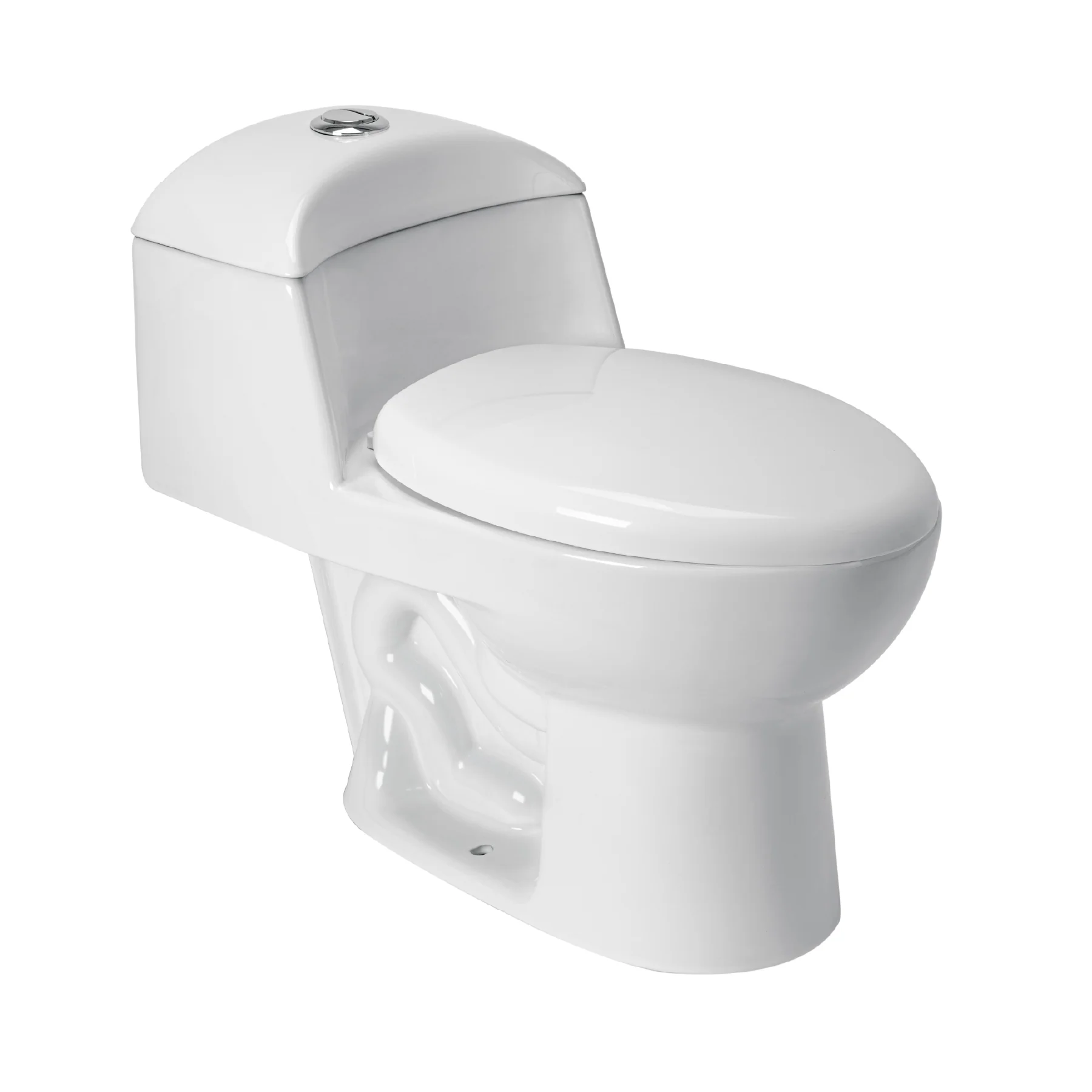 Sanitario one piece alargado de porcelana blanco Foset MUBA-450B