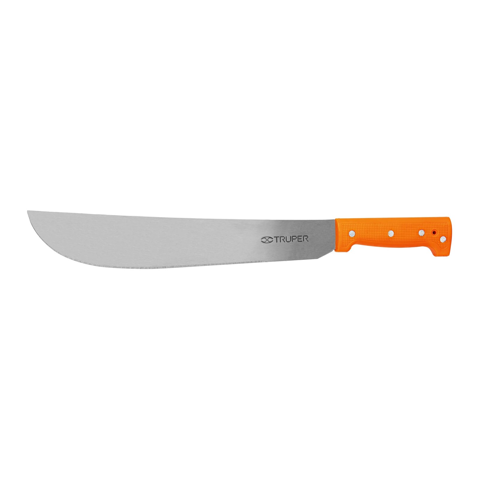 Machete estandar cacha naranja Truper 14" T-460-14P