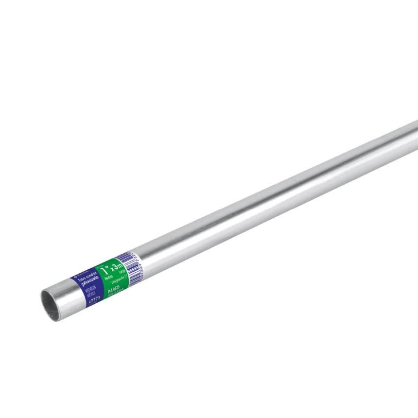 Tubo conduit galvanizado ligero 1" Volteck TC-1-DV