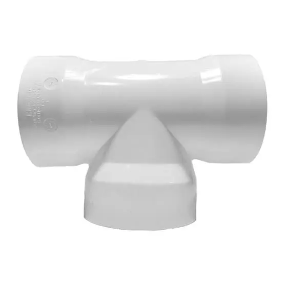 Tee pvc sanitario 8"