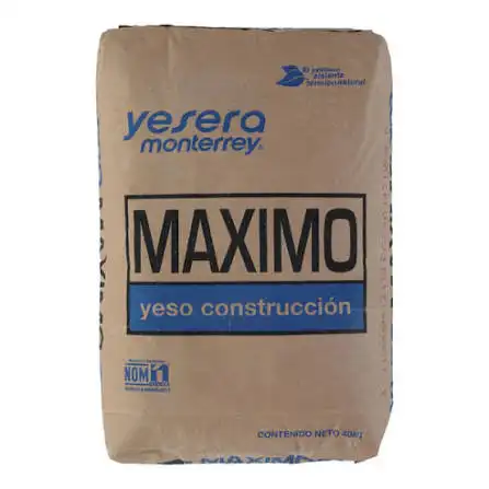 Yeso por bulto de 20 Kg.