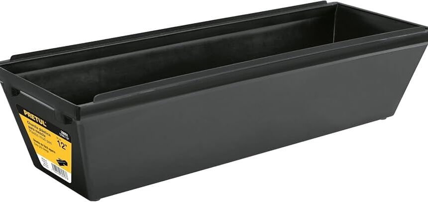 Charola plastica para mezcla 12" Pretul CHARP-12P