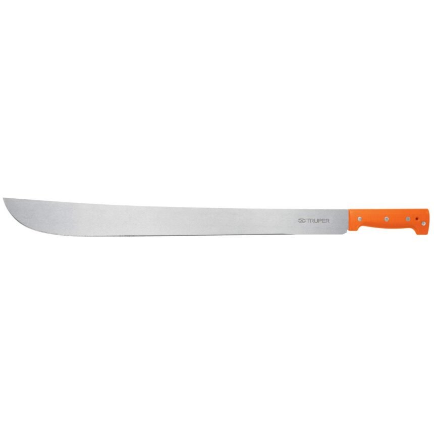 Machete estandar cacha naranja Truper 26″ T-460-26P