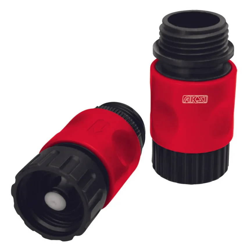 Juego de conectores rápidos para riego Aksi 102411