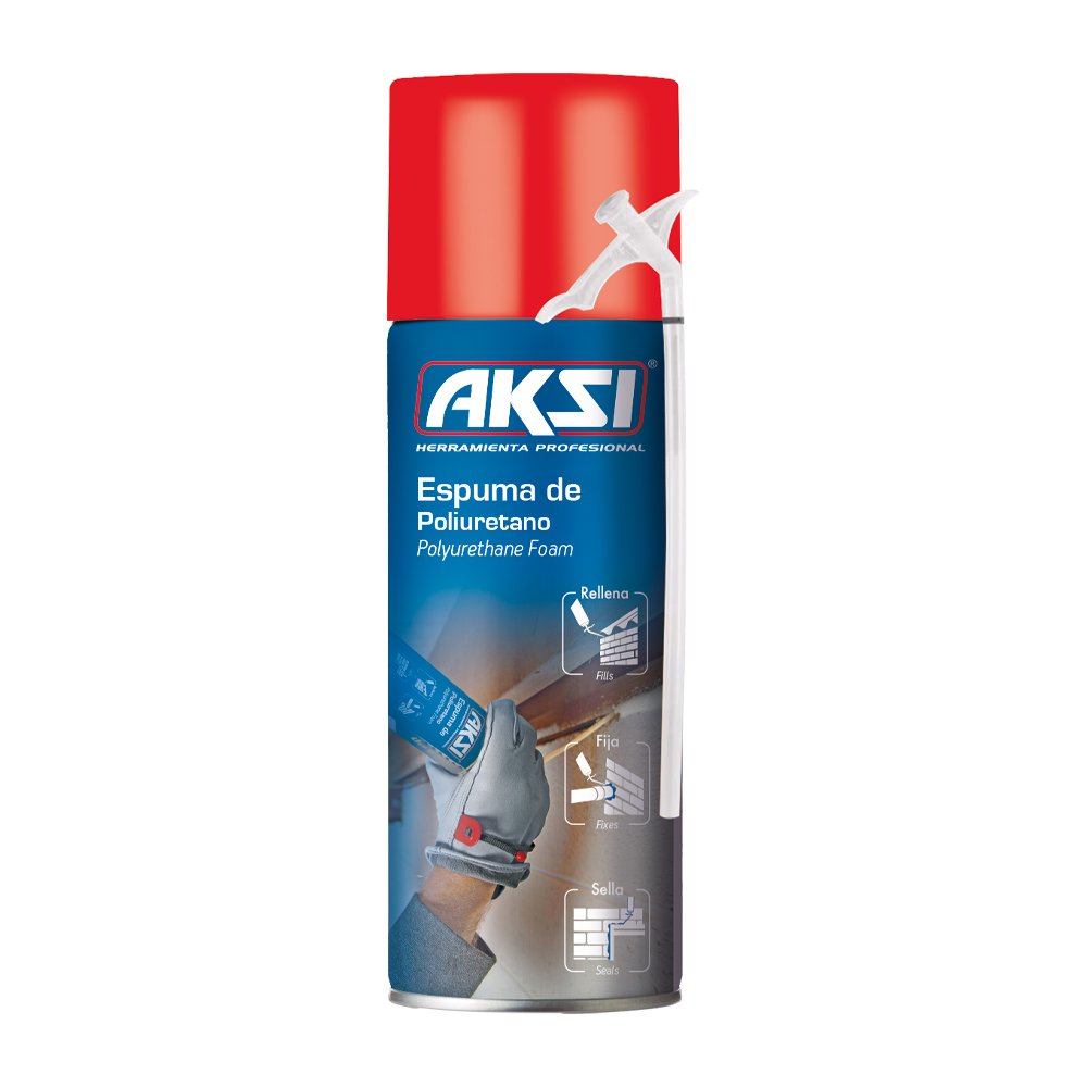 Espuma poliuretano 300 ml Aksi 105241