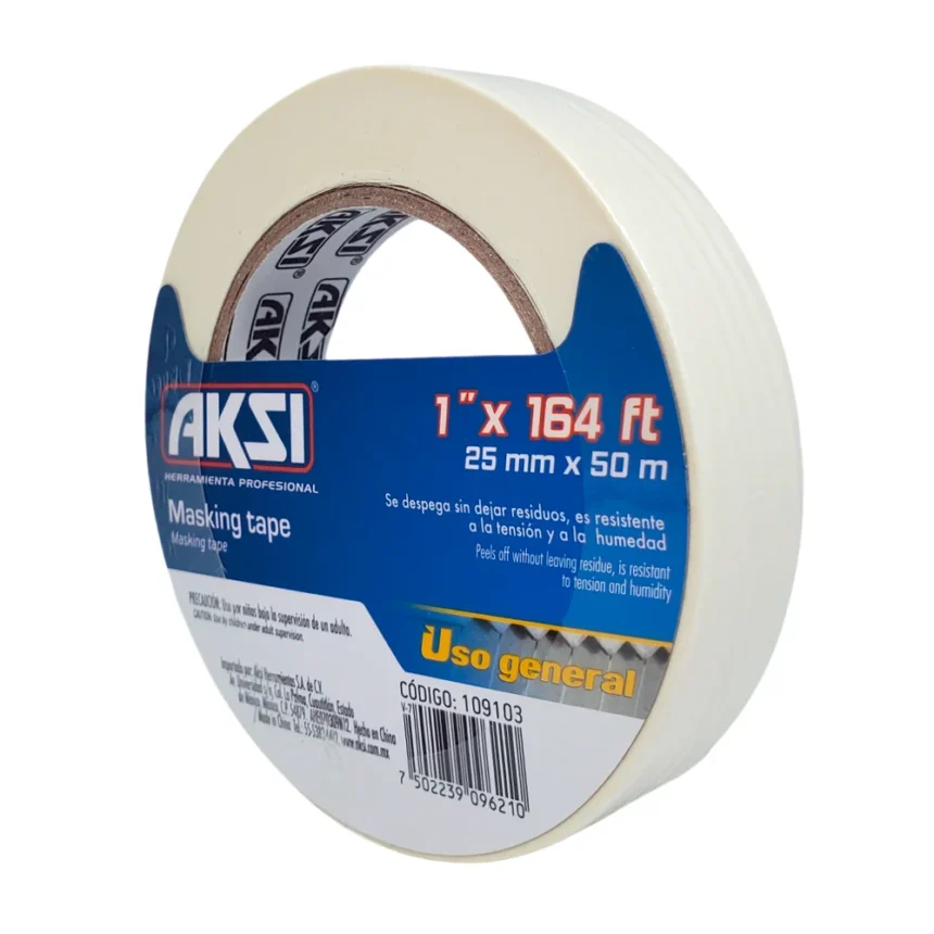 Cinta masking tape 1" Aksi 109103