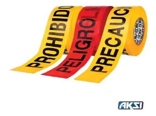 Cinta de prohibido 300 m Aksi 112903