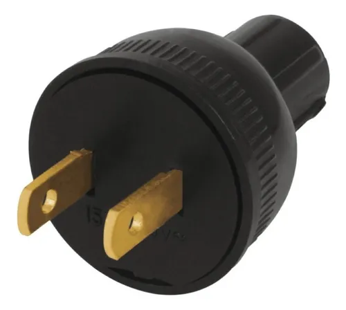 Clavija redonda con rosca 117381