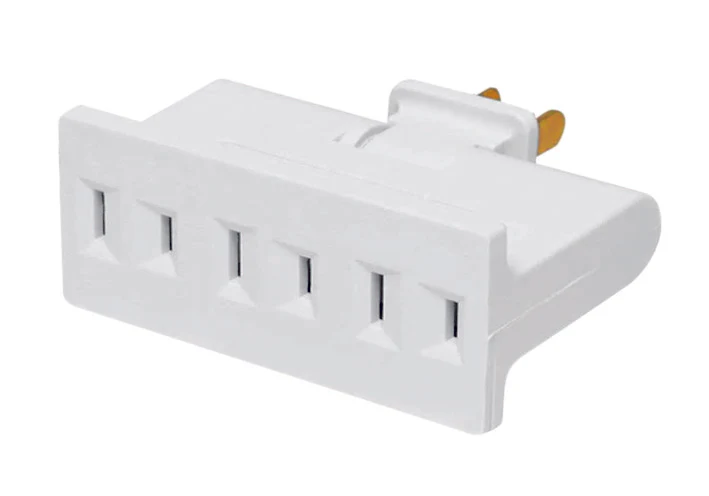 Multicontacto triple tipo bisagra Aksi 117414