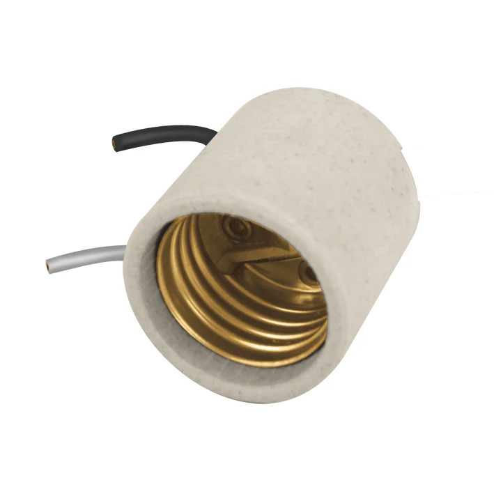 Soquet de porcelana con rosca Aksi 117554