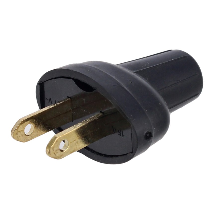 Clavija macho ovalada hule Sanelec 2460