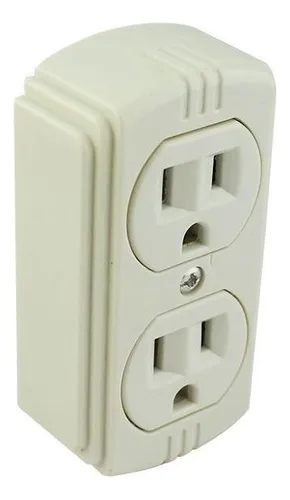 Contacto doble aterrizado Sanelec 4307 - Imagen 2