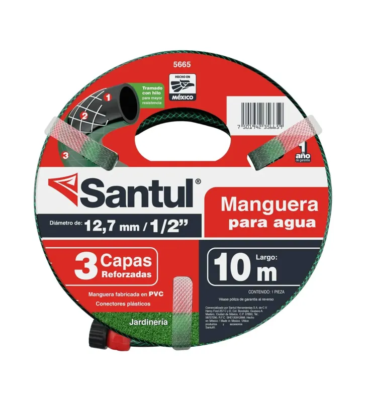 Manguera armada 10 mts. Santul 5665 - Imagen 2