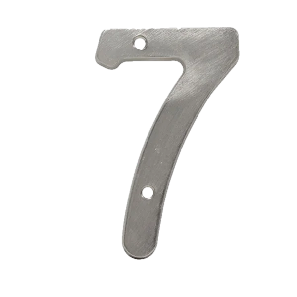 Número exterior metálico #7 Santul 8437