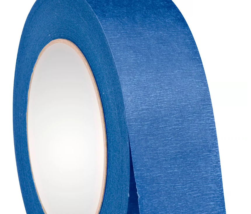 Cinta masking tape azul 1" 50 mts. Santul 5741