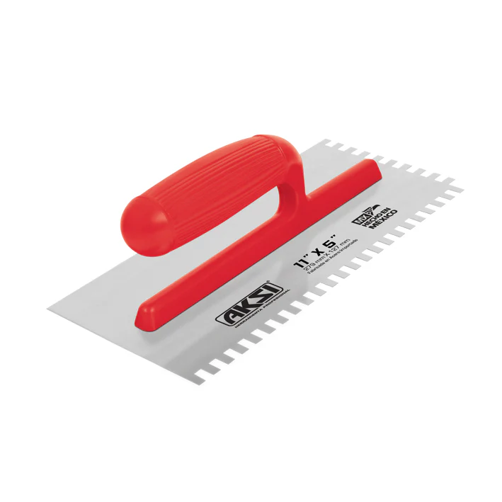 Llana dentado cuadrado Aksi 101211