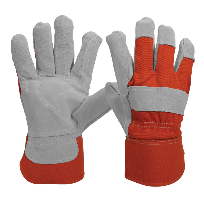 Guante de carnaza reforzado Aksi 103701