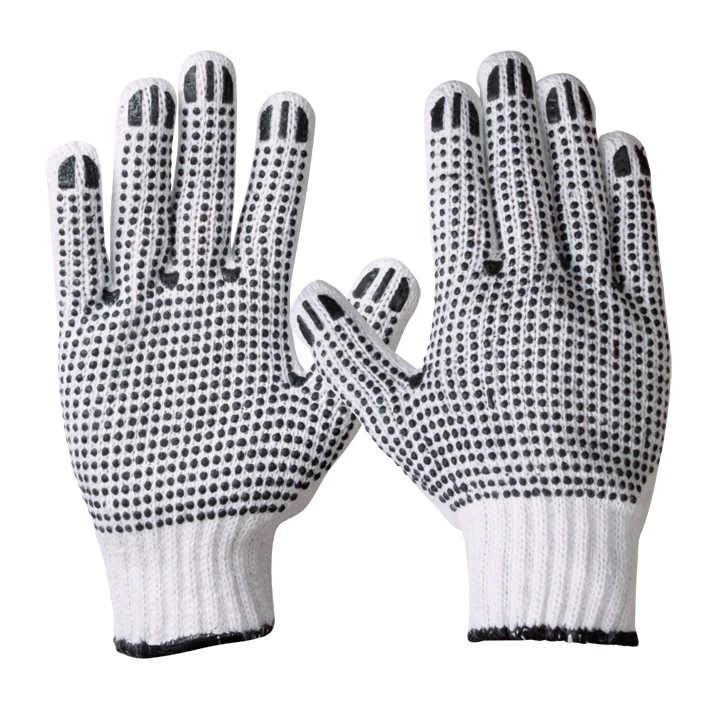 Guante algodón con puntos PVC Aksi 103705