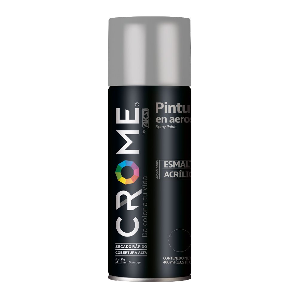 Aerosol cromo metálico crome Aksi 114284