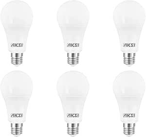 Foco led 6 pack 15 W luz blanca Aksi 129044
