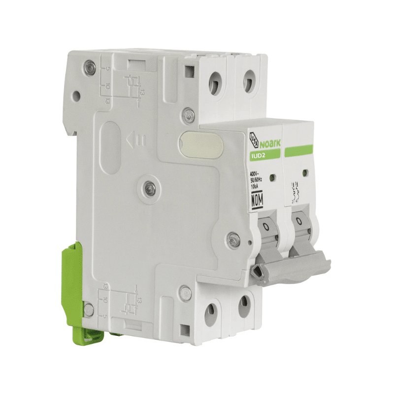 Brecker tipo din riel 2 polos 20 amp. Iusa