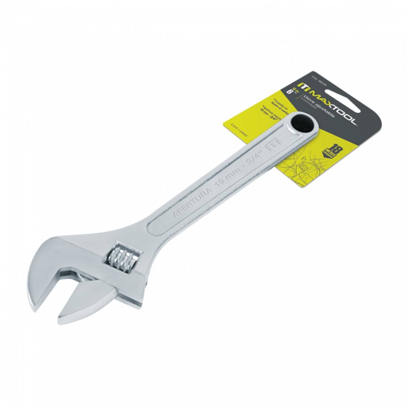 Perico cromado de 6" Maxtool 302109