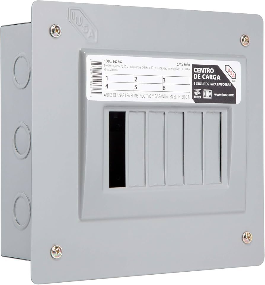 Centro de carga 6 ventanas Iusa - Imagen 3