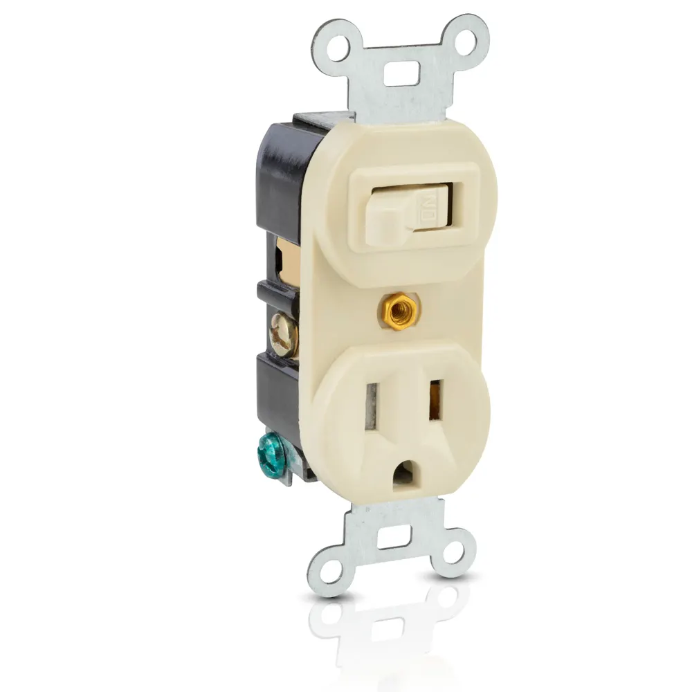 Apagador y contacto Iusa cod. 603233